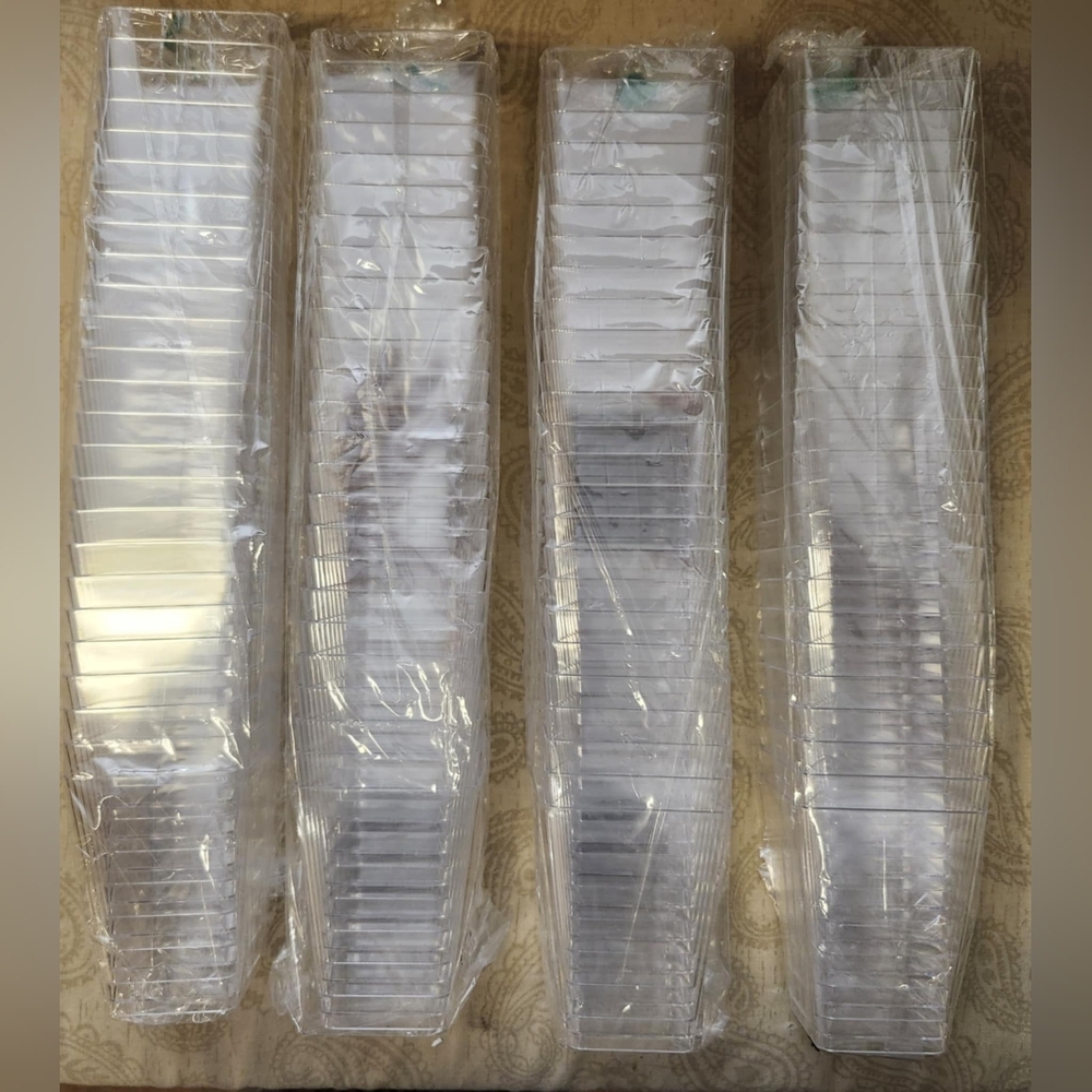 5oz 50pk Square Parfait Cups with Spoons